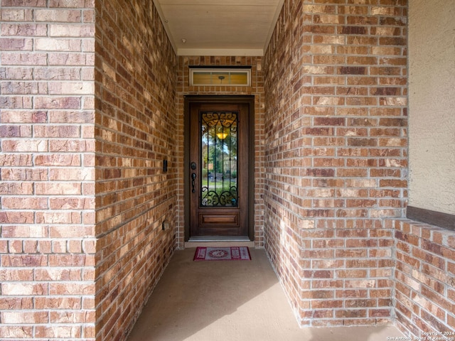 view of property entrance