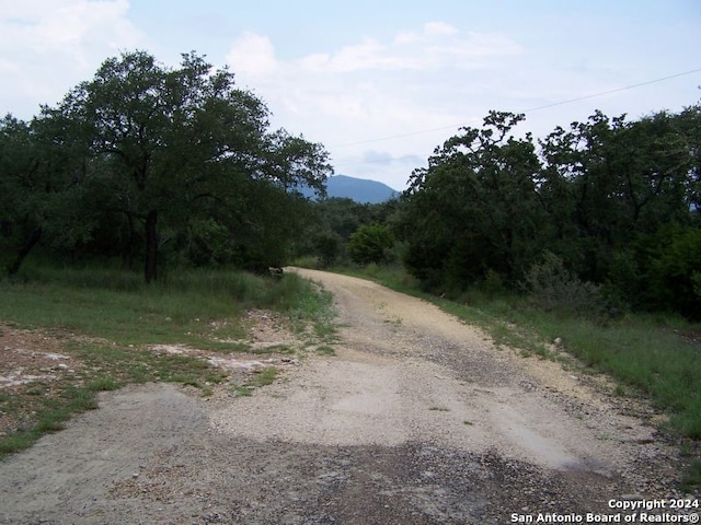 view of road