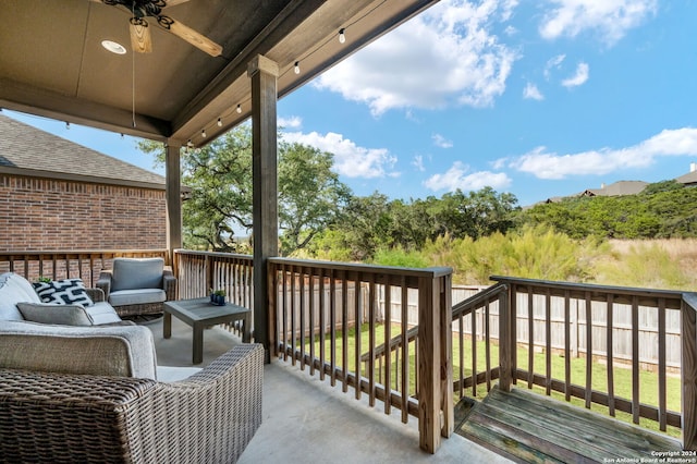 28964 Windlesham Way, San Antonio, TX 78260 - exterior space featuring a ceiling fan
