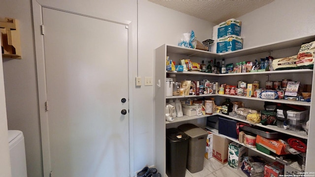 view of pantry