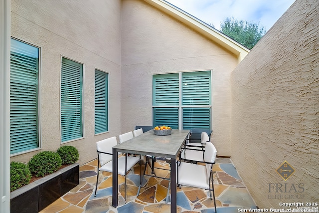 3718 Willow Walk, San Antonio, TX 78259 - view of patio with outdoor dining space