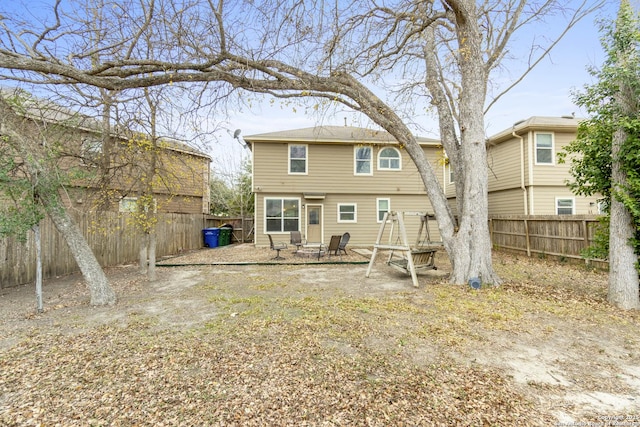 view of rear view of property