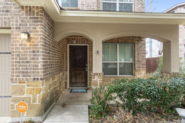 view of property entrance