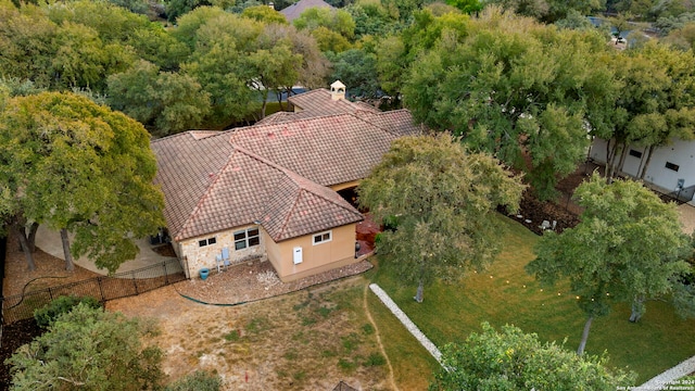 aerial view