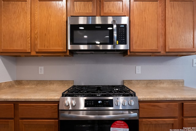 kitchen featuring stainless steel appliances