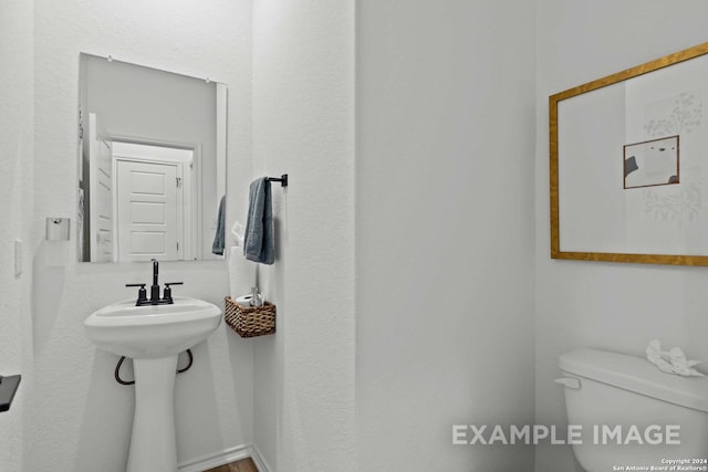 bathroom with toilet