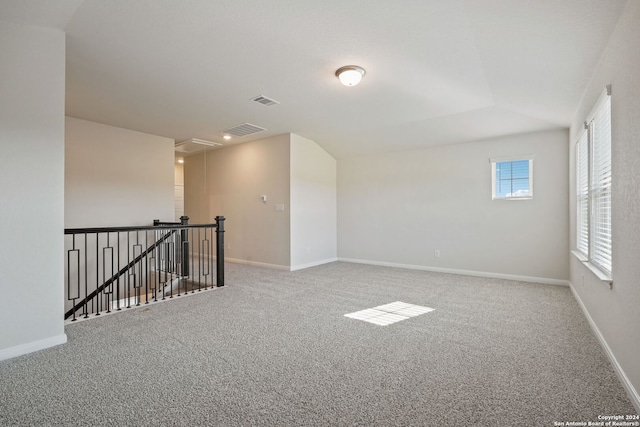 unfurnished room with carpet