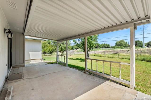 view of patio / terrace