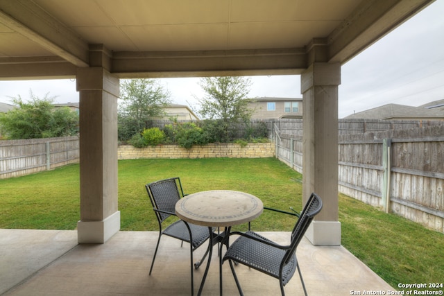 view of patio / terrace