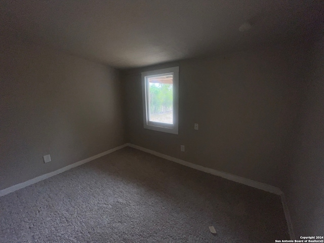 empty room featuring carpet floors