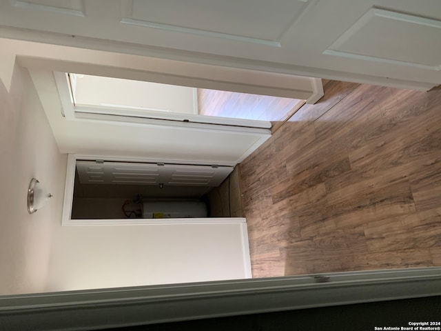 7007 Calle Aleman, San Antonio, TX 78252 - corridor with wooden walls