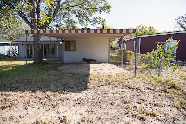 view of back of house