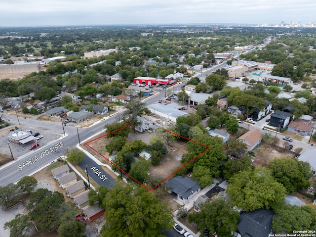 bird's eye view