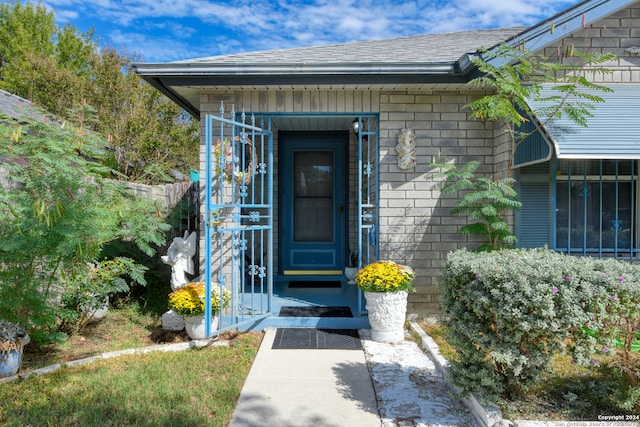 view of property entrance