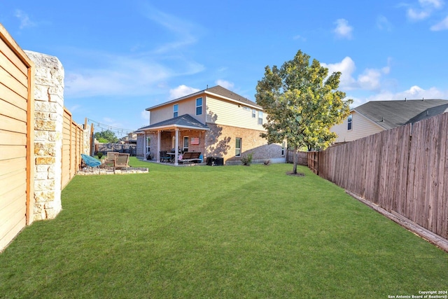 12639 Perini Rnch, San Antonio, TX 78254 - view of yard featuring a patio