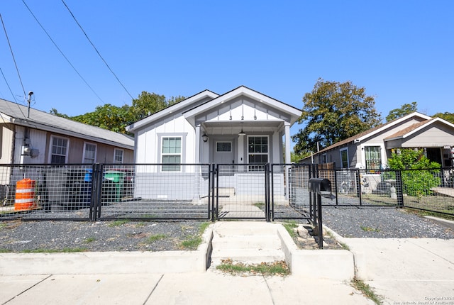 view of bungalow