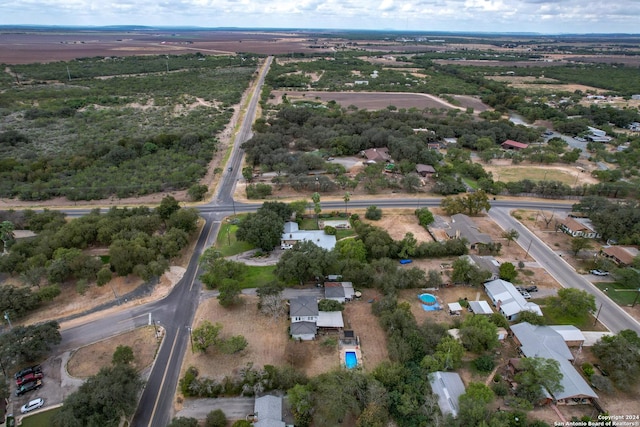 360 Benson Rd, Uvalde, TX 78801 - aerial view of property and surrounding area