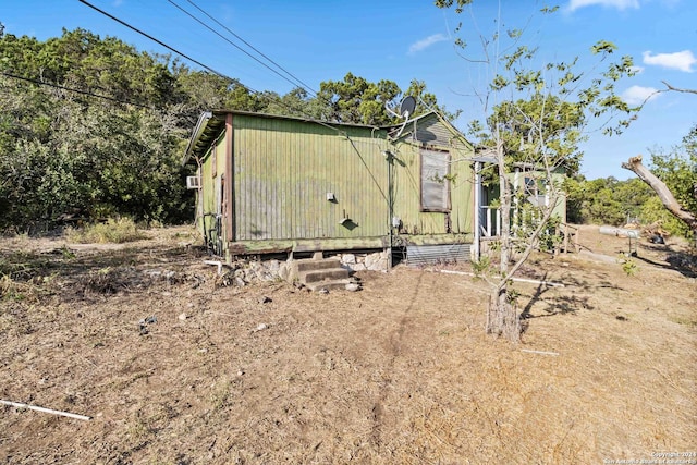 view of side of property