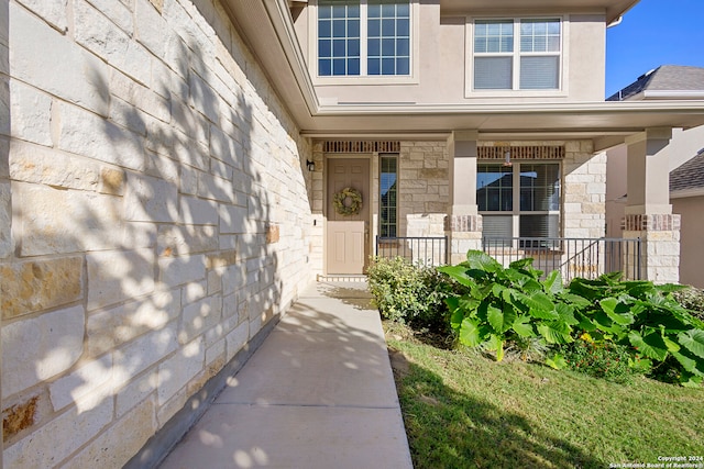 view of entrance to property