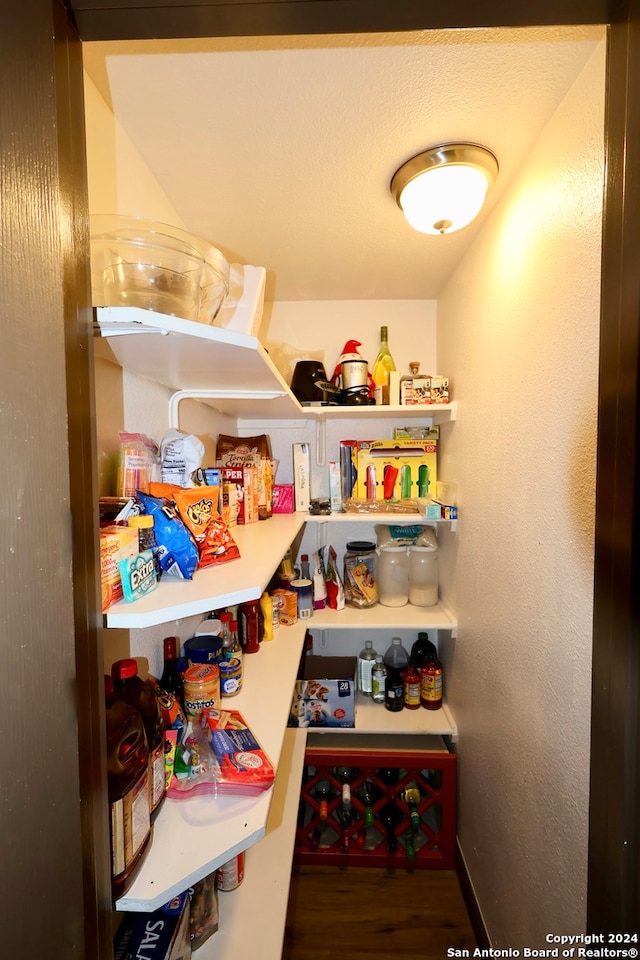 view of pantry