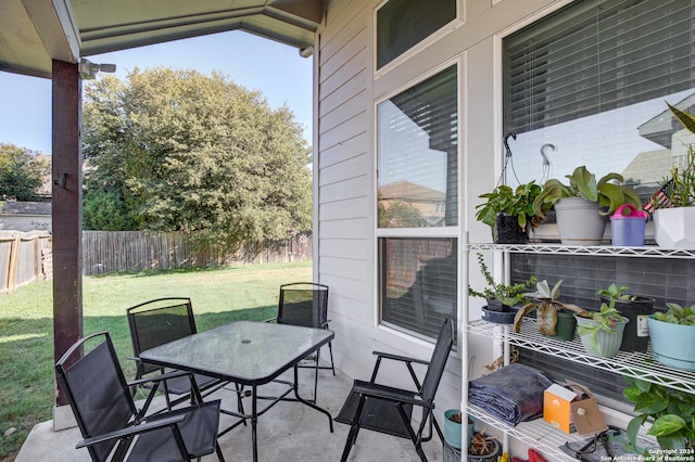 8811 Falcon Park, Converse, TX 78109 - view of patio / terrace with outdoor dining space