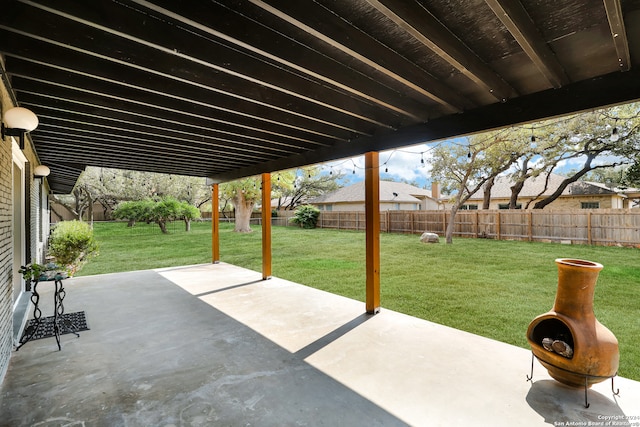 view of patio / terrace