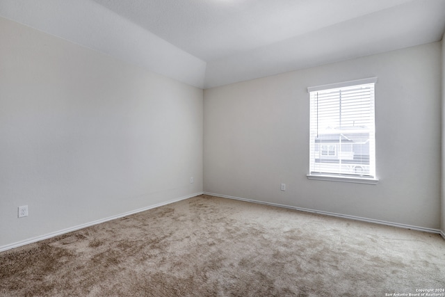 empty room featuring carpet