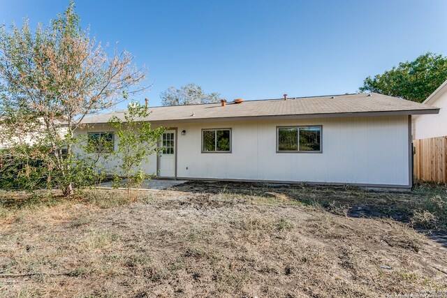 view of rear view of house