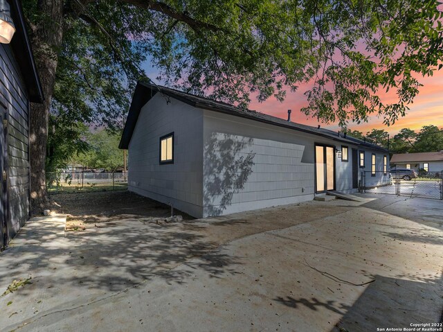 207 Ray Ave, San Antonio, TX 78204 - view of front of home featuring a patio and concrete driveway