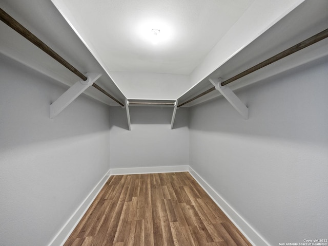 207 Ray Ave, San Antonio, TX 78204 - walk in closet with wood finished floors