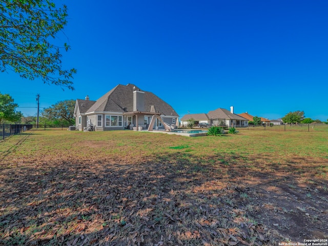 view of rear view of house