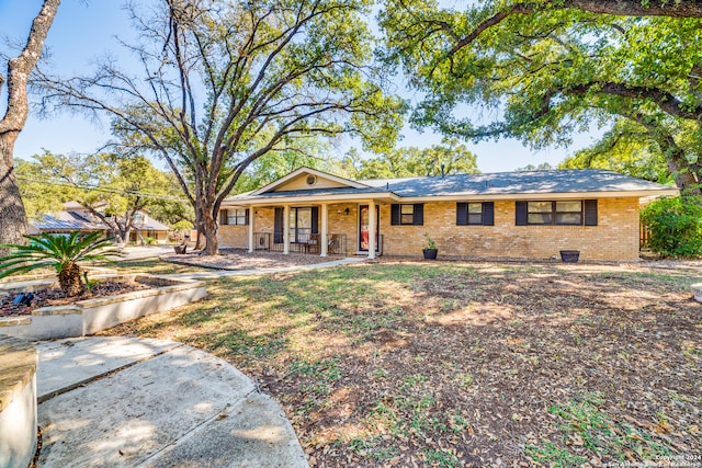 view of ranch-style house