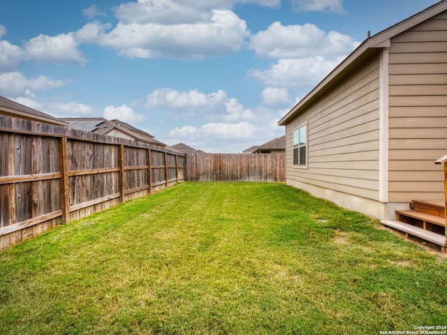 view of yard