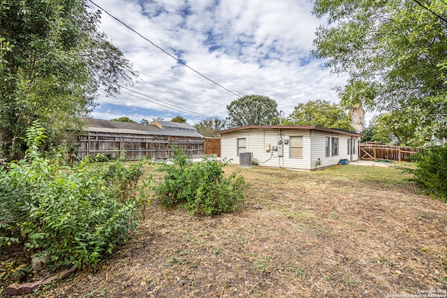 view of rear view of property