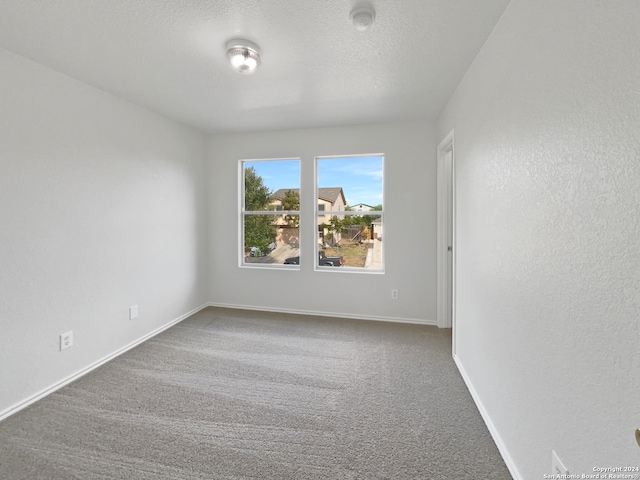 empty room featuring carpet floors