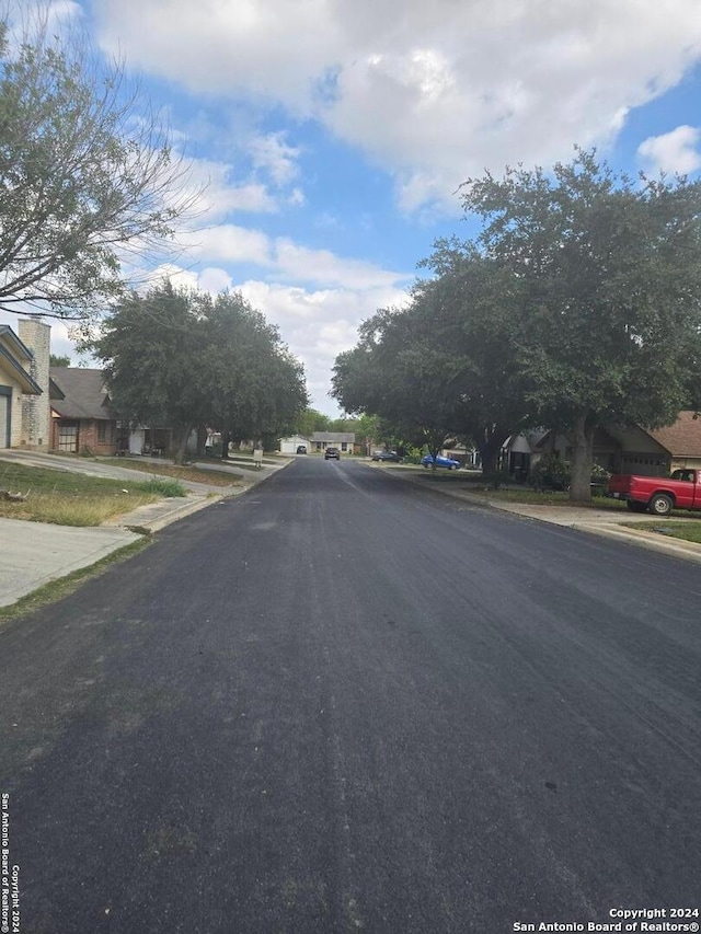 view of road