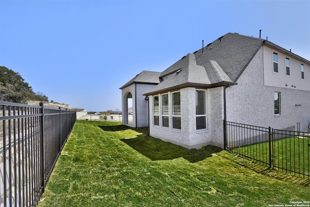 228 Dulce, Boerne, TX 78006 - view of property exterior featuring a shingled roof and brick siding