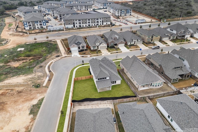 birds eye view of property featuring a residential view