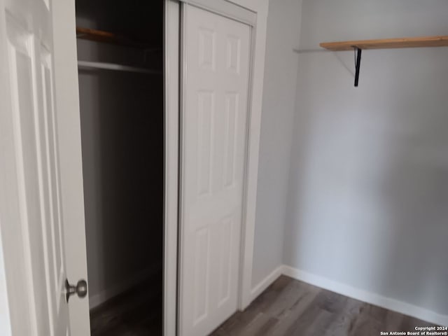 view of closet