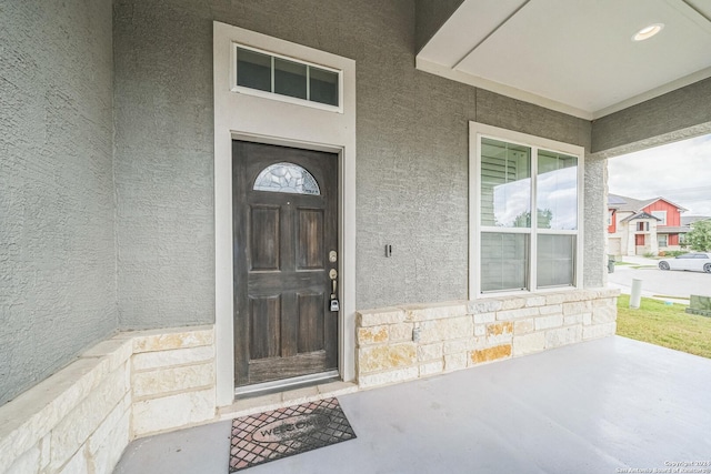 12009 Vignette, Schertz, TX 78154 - entrance to property featuring stone siding and stucco siding