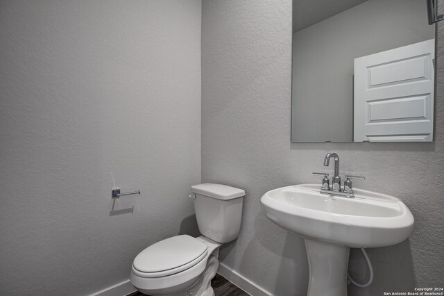 bathroom with toilet