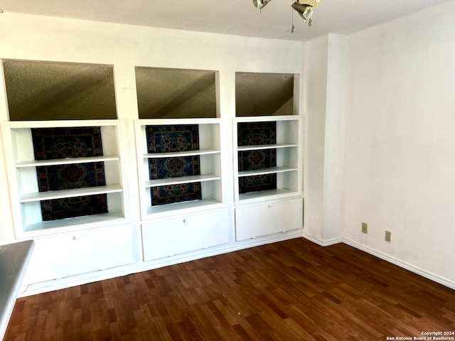 interior space with wood-type flooring