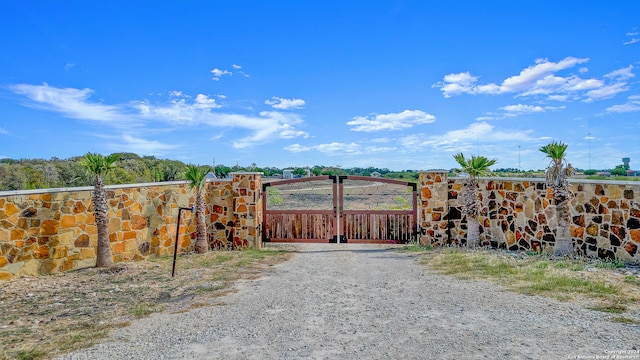 view of gate