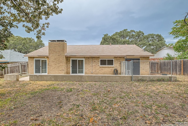 view of back of house