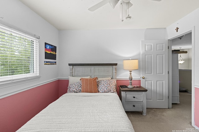 7303 Autumn Flower, Converse, TX 78109 - bedroom with carpet flooring and ceiling fan