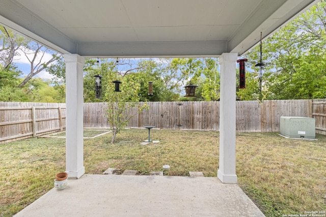 7303 Autumn Flower, Converse, TX 78109 - view of yard featuring a patio area