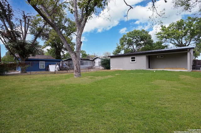 view of yard