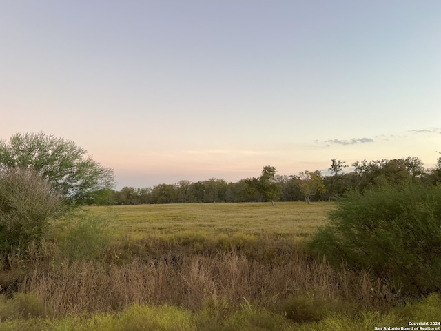 view of nature at dusk