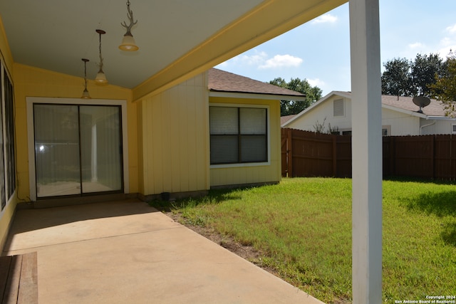 exterior space with a patio area