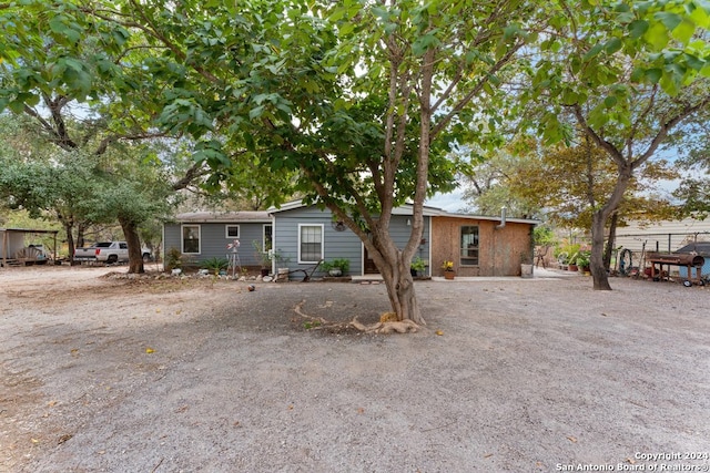 view of ranch-style house